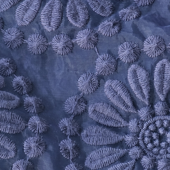 Boden Embroidered Organza Lace Dress - Women's Size 12 - Picture 6 of 16